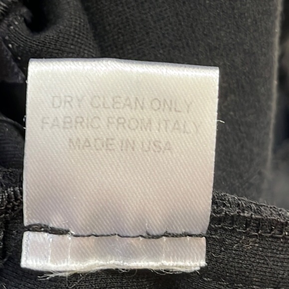 Shin Choi Black Knit Zip Front Dress/Jacket Small - Picture 10 of 11